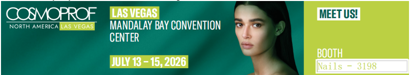 Cosmoprof Las Vegas 2026 (13-15 يوليو): تقدم Joyrich / Best Brush فرش أظافر احترافية مخصصة لشركاء البيع بالجملة والعلامات التجارية الخاصة في مجال الأعمال بين الشركات